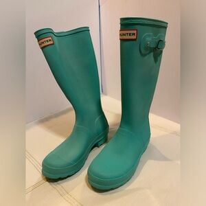 TEAL HUNTER ORIGINAL KIDS WATEPROOF RAIN BOOTS -